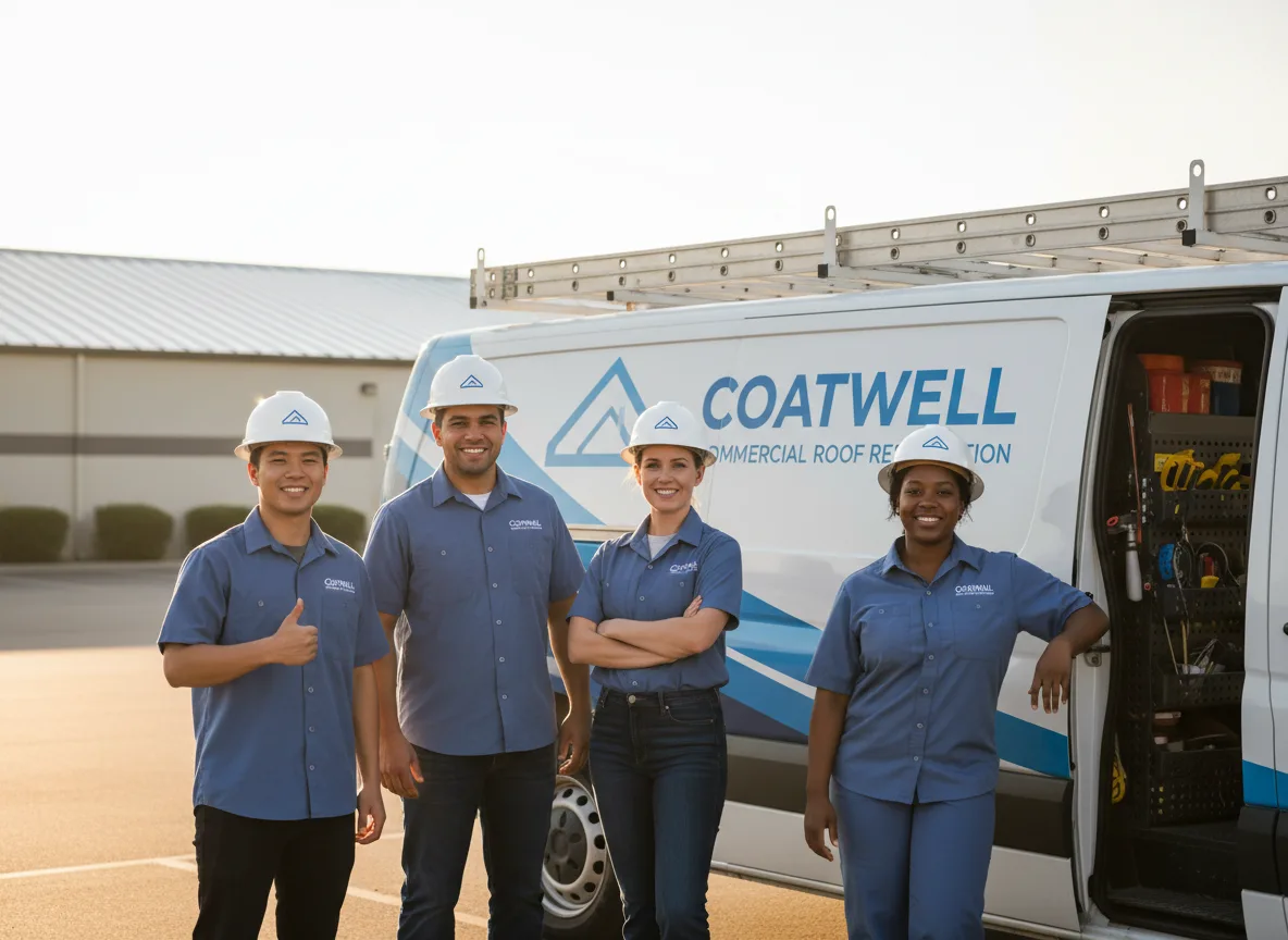 Commercial roof coating company in Westport Point, MA